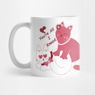 Purrfect Valentine Cats Mug